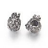 316 Surgical Stainless Steel European Beads STAS-E446-12AS-1