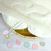 Daisy & Leaf Food Grade Eco-Friendly Silicone Needle Caps DIY-DC0002-23-4