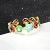 304 Stainless Steel Adjustable Cuff Rings RJEW-Q015-02G-B-5
