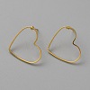 Golden Brass Hollow Geometry Stud Earrings EJEW-WH0012-127J-1