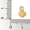 Ion Plating(IP) 304 Stainless Steel Enamel Charms STAS-G351-05G-4