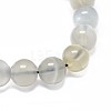 Natural Grey Moonstone Beads Strands G-F632-24-04-2