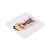 Square Paper Earring Display Cards CDIS-C004-02A-4