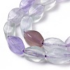 Natural Twist Fluorite Beads Strands G-L243B-10-4