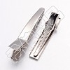 Iron Flat Alligator Hair Clip Findings IFIN-S286-57mm-2