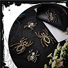 WADORN 4Pcs 2 Styles Spider Shape Appliques DIY-WR0002-53-5