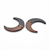 2-Hole Resin & Walnut Wood Buttons RESI-S389-080-B02-3