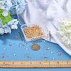 110Pcs Brass French Hooks with Coil and Ball KK-CN0002-35-3