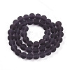 Transparent Glass Beads Strands GLAA-T032-T8mm-MD03-2