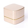 Square Plastic Jewelry Ring Boxes OBOX-F005-01C-1