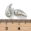 Brass Micro Pave Cubic Zirconia Charms KK-P283-27A-P-3