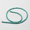 Synthetic Howlite Bead Strand G-P228-04-4mm-2