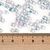 Transparent Inside Colours Glass Seed Beads SEED-A032-04H-4