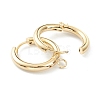 201 Stainless Steel Huggie Hoop Earring Findings STAS-P283-01G-G-2