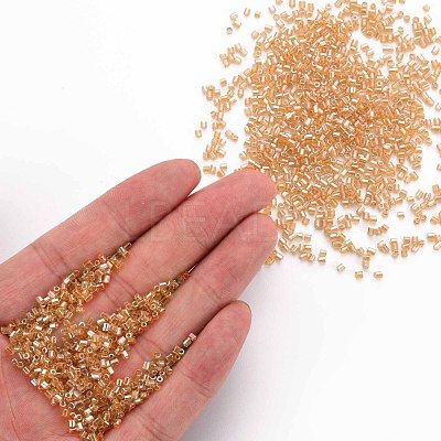 Glass Bugle Beads SEED-S032-11A-102B-1