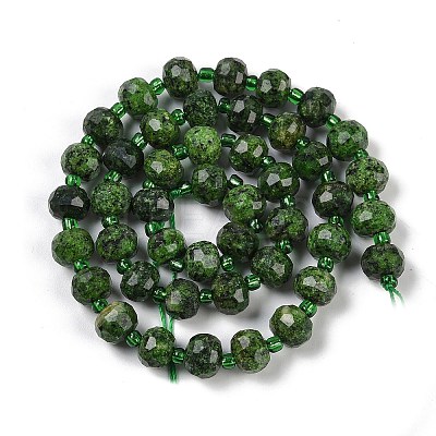 Natural Sesame Jasper Dyed Beads Strands G-H057-A21-07-1
