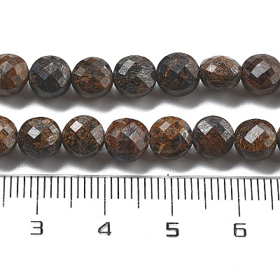 Natural Bronzite Beads Strands G-C179-A07-02-1