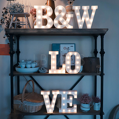 Wooden Letter Ornaments WOOD-GF0001-15-10-1