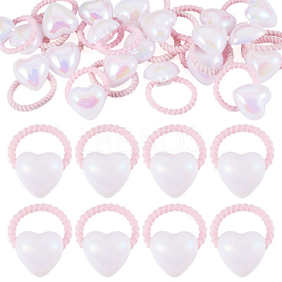 10Pcs Plastic Girls Hair Accessories OHAR-TAC0011-001A-1