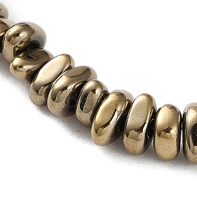 Electroplated Synthetic Non-magnetic Hematite Beads Strands G-I364-B01-01-1