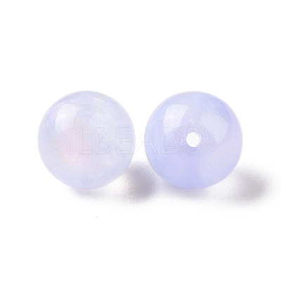 Opaque Acrylic Beads OACR-E014-19A-07-1