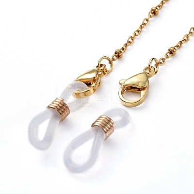 304 Stainless Steel Satellite Chains Eyeglasses Chains AJEW-EH00073-1
