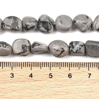 Natural Map Stone Beads Strands GG-CBA787B-A38-1