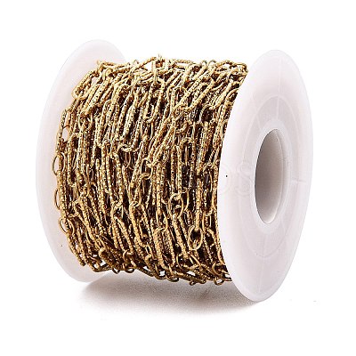 10M Ion Plating(IP) 304 Stainless Steel Oval Link Chains CHS-T006-04G-1
