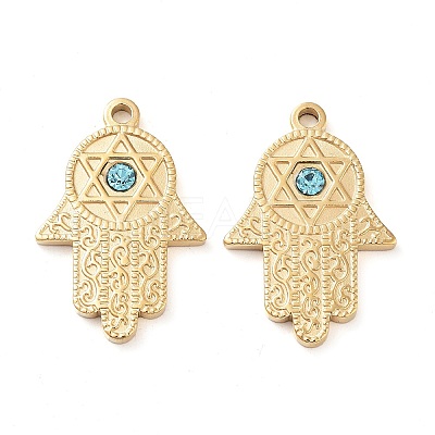 304 Stainless Steel Pendants STAS-L022-052G-04-1