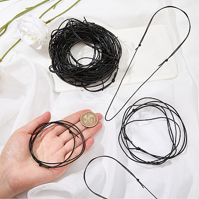 30Pcs Adjustable Cowhide Leather Cord Necklace Making NJEW-SC0001-92-1
