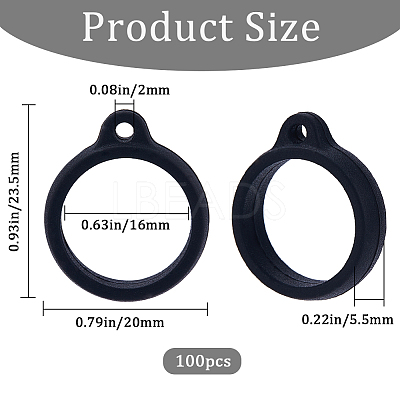 Silicone Pendant SIL-GF0001-30A-1