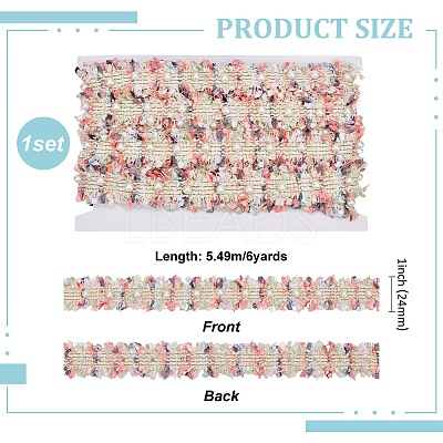 6 Yards Cotton Lace Ribbon DIY-WH0632-71B-1