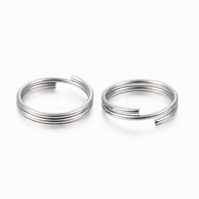Tarnish Resistant 304 Stainless Steel Split Rings STAS-H413-04P-D-1