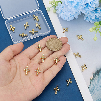 20Pcs Rack Plating Brass Pendants KK-WR0001-82-1