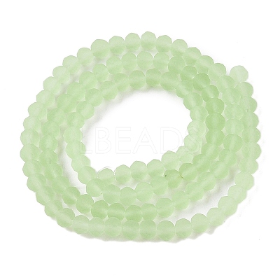 Transparent Glass Beads Strands LS-EGLA-A044-T3mm-MD09-1