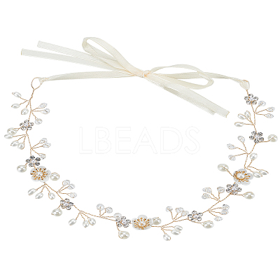 1Pc Polyester Headband AJEW-LP0002-21G-1
