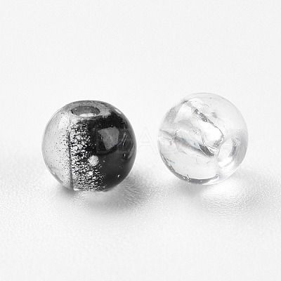 Baking Paint Crackle Glass Beads DGLA-X0006-4mm-03-1