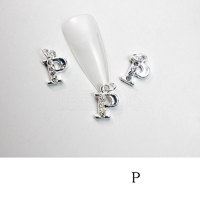 Alloy Rhinestone Cabochons MRMJ-T056-93P-P-1