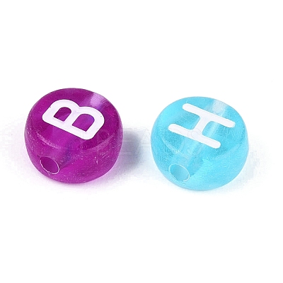 Transparent Acrylic Beads TACR-Q013-03-1