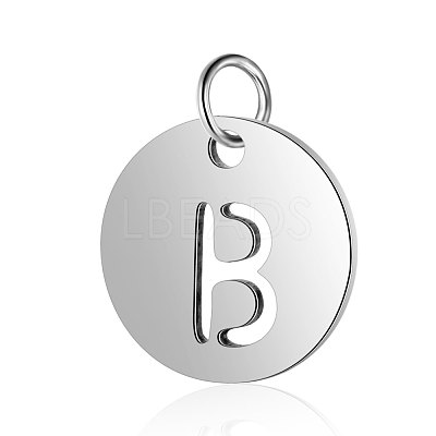 Non-Tarnish 304 Stainless Steel Charms STAS-S105-T514S-B-1