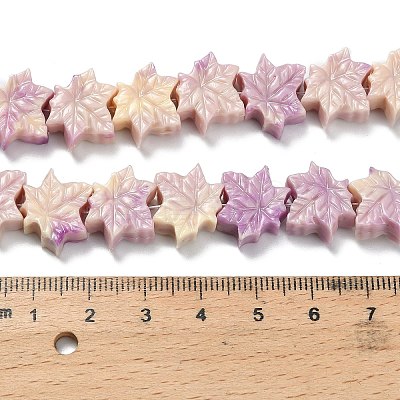 Synthetic Coral Dyed Carved Beads BSHE-H114-02C-1