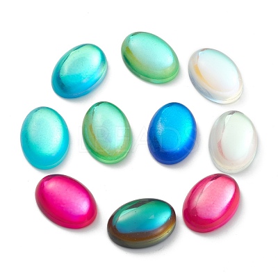 Glass Cabochons GGLA-K004-18x25mm-1