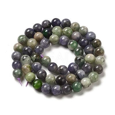 Natural Tanzanite Beads Strands G-Z044-A01-02-1