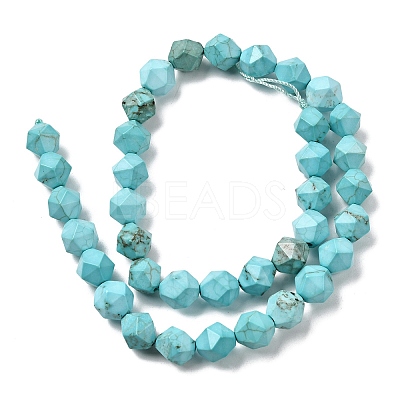 Natural Magnesite Beads Strands G-P598-B01-03-1