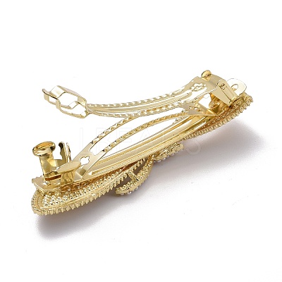 Alloy Crystal Rhinestone Hair Barrettes LS-PHAR-D011-05LG-1