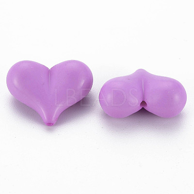Opaque Acrylic Beads X-MACR-S373-70-A08-1