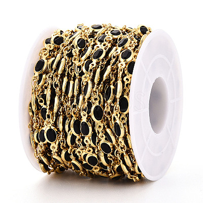 Brass Oval Link Chains CHC-N023-04D-G-1