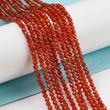 Natural Agate Beads Strands G-A129-2mm-A01-1