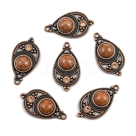 Bohemian Dyed Synthetic Turquoise Pendants LS-FIND-YWC0003-02AB-01-1