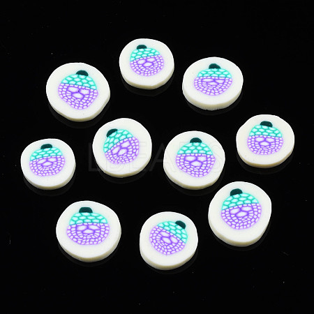 Handmade Polymer Clay Cabochons CLAY-N006-53-1